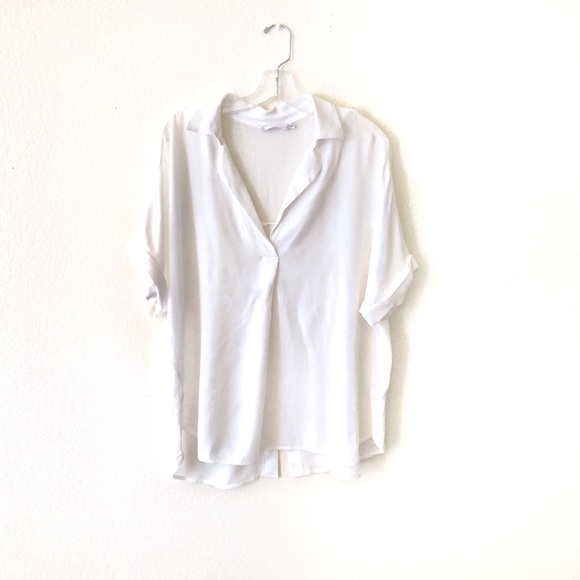 Tops - NORDSTROM • oversized button back blouse